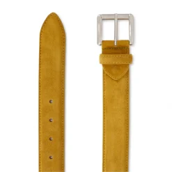 Viola Milano - Classic Italian Suede Belt - Citrus - Handmade in Italy - Luxury Exclusive Collection - Avvenice