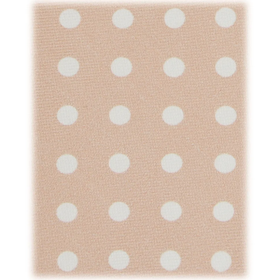 Viola Milano - Classic Polka Dot Selftipped Silk Tie - Sand - Handmade in Italy - Luxury Exclusive Collection - Avvenice