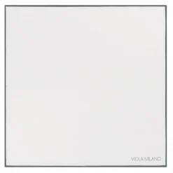 Viola Milano - Classic Shoestring 100% Cotton Pocket Square - Forest - Handmade in Italy - Luxury Exclusive Collection - Avvenice