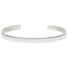 Viola Milano - Classic Sterling Silver Bangle - Classic - Handmade in Italy - Luxury Exclusive Collection - Avvenice