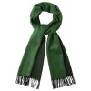 Viola Milano - Double Face Zibellino Cashmere Scarf - Forest Mix - Handmade in Italy - Luxury Exclusive Collection - Avvenice