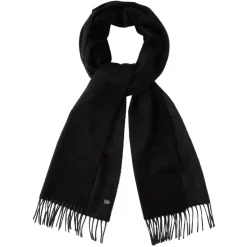 Viola Milano - Double Face 100% Zibellino Cashmere Scarf - Dark Grey Mix - Handmade in Italy - Luxury Exclusive Collection - Avvenice