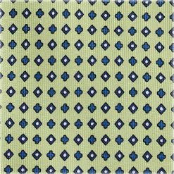 Viola Milano - Floral Pattern Handprinted Selftipped Silk Tie - Apple - Made in Italy - Luxury Exclusive Collection - Avvenice