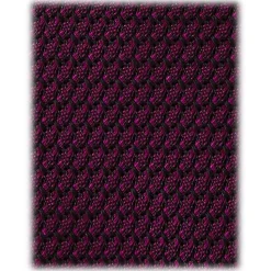 Viola Milano - Grenadine Garza Grossa Unlined Tie - Purple Mix - Handmade in Italy - Luxury Exclusive Collection - Avvenice