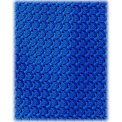 Viola Milano - Grenadine Garza Grossa Unlined Tie - Sky - Handmade in Italy - Luxury Exclusive Collection - Avvenice