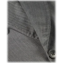 Viola Milano - Half-lined Loro Piana Double Breasted Suit - Sea Solaro - Handmade in Italy - Luxury Exclusive Collection - Avvenice