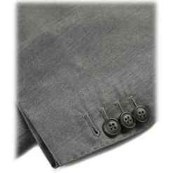 Viola Milano - Half-lined Loro Piana Double Breasted Suit - Sea Solaro - Handmade in Italy - Luxury Exclusive Collection - Avvenice