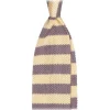 Viola Milano - Knitted Classic Stripe Silk Tie - Sun/Grey - Handmade in Italy - Luxury Exclusive Collection - Avvenice