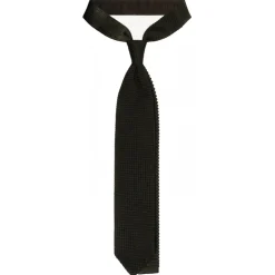 Viola Milano - Knitted Limited Label V-End Silk Tie - Army Green - Handmade in Italy - Luxury Exclusive Collection - Avvenice