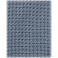 Viola Milano - Knitted Limited Label V-End Silk Tie - Ice Blue - Handmade in Italy - Luxury Exclusive Collection - Avvenice