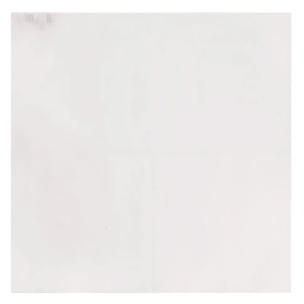 Viola Milano - Luxury 100% Cotton Handrolled Pocket Square - White - Handmade in Italy - Luxury Exclusive Collection - Avvenice