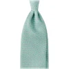 Viola Milano - Maillon Selftipped Italian Silk Tie - Menthol Mix - Handmade in Italy - Luxury Exclusive Collection - Avvenice