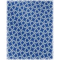 Viola Milano - Maillon Selftipped Italian Silk Tie - Blue Mix - Handmade in Italy - Luxury Exclusive Collection - Avvenice