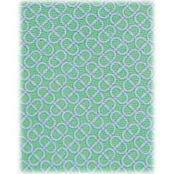 Viola Milano - Maillon Selftipped Italian Silk Tie - Mint/Sea - Handmade in Italy - Luxury Exclusive Collection - Avvenice