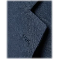 Viola Milano - Maison Milano 100% Linen Club Blazer - Navy - Handmade in Italy - Luxury Exclusive Collection - Avvenice