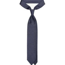 Viola Milano - Micro Floral Selftipped Italian Silk Tie - Grey Mix - Handmade in Italy - Luxury Exclusive Collection - Avvenice