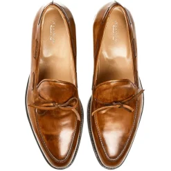 Viola Milano - Milanese Handwelted String Loafer - Natural - Handmade in Italy - Luxury Exclusive Collection - Avvenice
