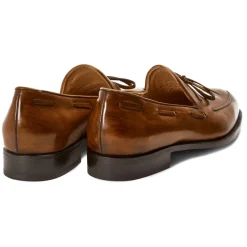 Viola Milano - Milanese Handwelted String Loafer - Natural - Handmade in Italy - Luxury Exclusive Collection - Avvenice