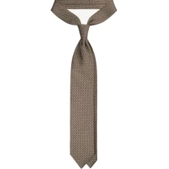 Viola Milano - Milanese Maillon Selftipped Silk Tie - Pistachio - Handmade in Italy - Luxury Exclusive Collection - Avvenice
