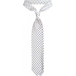 Viola Milano - Mix Floral Untipped Italian Silk Tie - White Mix - Handmade in Italy - Luxury Exclusive Collection - Avvenice