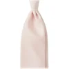 Viola Milano - Prince of Wales Selftipped Italian Silk Tie - Pink - Handmade in Italy - Luxury Exclusive Collection - Avvenice