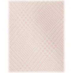 Viola Milano - Prince of Wales Selftipped Italian Silk Tie - Pink - Handmade in Italy - Luxury Exclusive Collection - Avvenice