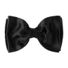 Viola Milano - Ready-Tie Grosgrain Bow-Tie - Black - Made in Italy - Luxury Exclusive Collection - Avvenice