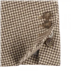 Viola Milano - Sartorial 100% Cashmere Blazer – Piede De Poule - Handmade in Italy - Luxury Exclusive Collection - Avvenice