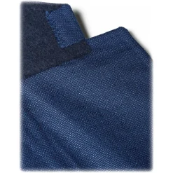 Viola Milano - Sartorial Half-lined Hopsack Blazer - Royal Blue - Handmade in Italy - Luxury Exclusive Collection - Avvenice