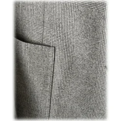 Viola Milano - Sartorial Half-lined Sports Club Blazer - Prince Of Wales - Handmade in Italy - Luxury Exclusive Collection - Avvenice