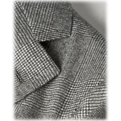 Viola Milano - Sartorial Half-lined Sports Club Blazer - Prince Of Wales - Handmade in Italy - Luxury Exclusive Collection - Avvenice