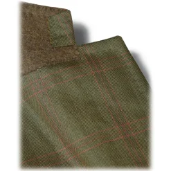 Viola Milano - Sartorial Half-lined Limited Sports Club Blazer - Green Check - Handmade in Italy - Luxury Exclusive Collection - Avvenice