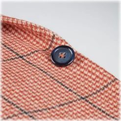 Viola Milano - Sartorial Half-Lined 100% Cashmere Blazer – Rose and Navy - Handmade in Italy - Luxury Exclusive Collection - Avvenice