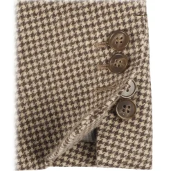 Viola Milano - Sartorial Half-lined 100% Cashmere Blazer - Piede De Poule - Handmade in Italy - Luxury Exclusive Collection - Avvenice