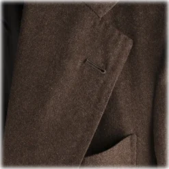 Viola Milano - Sartorial Wool and Cashmere Blazer - Brown - Handmade in Italy - Luxury Exclusive Collection - Avvenice