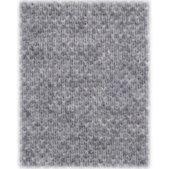 Viola Milano - Solid Knitted 100% Cashmere Tie - Light Grey - Handmade in Italy - Luxury Exclusive Collection - Avvenice