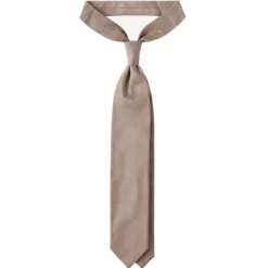 Viola Milano - Solid Woven Selftipped Silk Tie - Sand - Handmade in Italy - Luxury Exclusive Collection - Avvenice