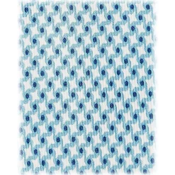 Viola Milano - Star Pattern Selftipped Silk Tie - Turquoise - Handmade in Italy - Luxury Exclusive Collection - Avvenice