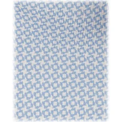 Viola Milano - Star Pattern Selftipped Italian Silk Tie - Light Blue - Handmade in Italy - Luxury Exclusive Collection - Avvenice