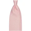 Viola Milano - Stirrups Pattern Selftipped Silk Tie - Pink - Handmade in Italy - Luxury Exclusive Collection - Avvenice