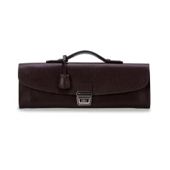 Viola Milano - Traveller Briefcase - Brown - Handmade in Italy - Luxury Exclusive Collection - Avvenice