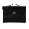 Viola Milano - Traveller Briefcase - Black - Handmade in Italy - Luxury Exclusive Collection - Avvenice