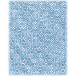 Viola Milano - Tuscan Floral Selftipped Silk Tie - Light Blue - Handmade in Italy - Luxury Exclusive Collection - Avvenice