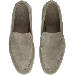Viola Milano - Unlined Capri Suede Loafer - Natural - Handmade in Italy - Luxury Exclusive Collection - Avvenice