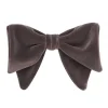 Viola Milano - Velvet Bow Tie - Gray - Made in Italy - Luxury Exclusive Collection - Avvenice