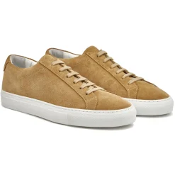 Viola Milano - Viola Sport Club Sneakers - Sand Suede - Handmade in Italy - Luxury Exclusive Collection - Avvenice