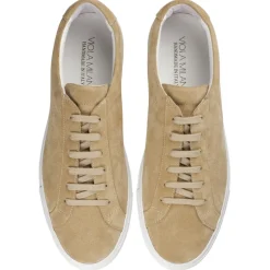 Viola Milano - Viola Sport Club Sneakers - Sand Suede - Handmade in Italy - Luxury Exclusive Collection - Avvenice