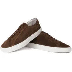 Viola Milano - Viola Sport Club Sneakers - Chocolate Suede - Handmade in Italy - Luxury Exclusive Collection - Avvenice