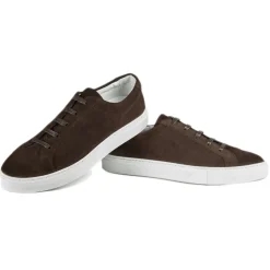 Viola Milano - Viola Sport Club Sneakers - Chocolate - Handmade in Italy - Luxury Exclusive Collection - Avvenice