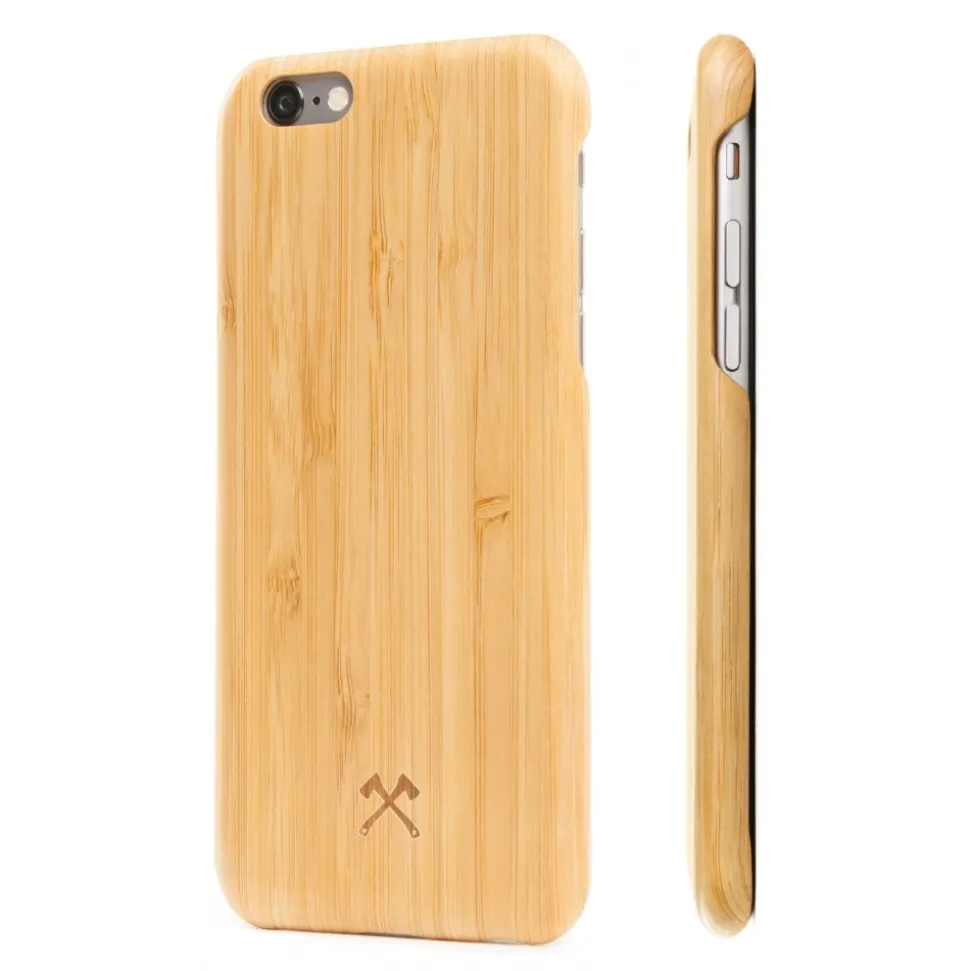 Woodcessories - Bamboo / Cevlar Cover - iPhone 6 Plus / 6 s Plus - Wooden Cover - Eco Case - Cevlar Collection - Avvenice